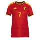 Billige Fotballdrakt Belgia Kevin De Bruyne #7 Replika Hjemmedrakt Dame VM 2026 Kortermet